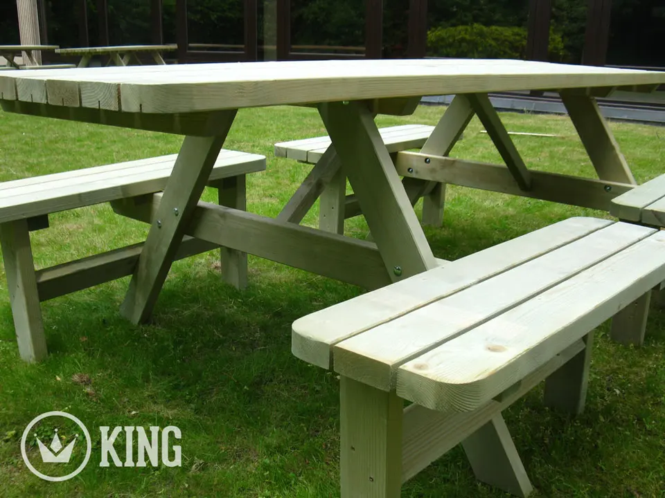 Family picknicktafel Comfort 240 cm – foto 2