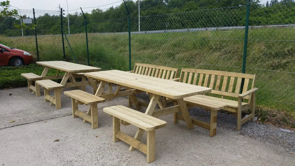 Family picknicktafel Comfort 240 cm – foto 7