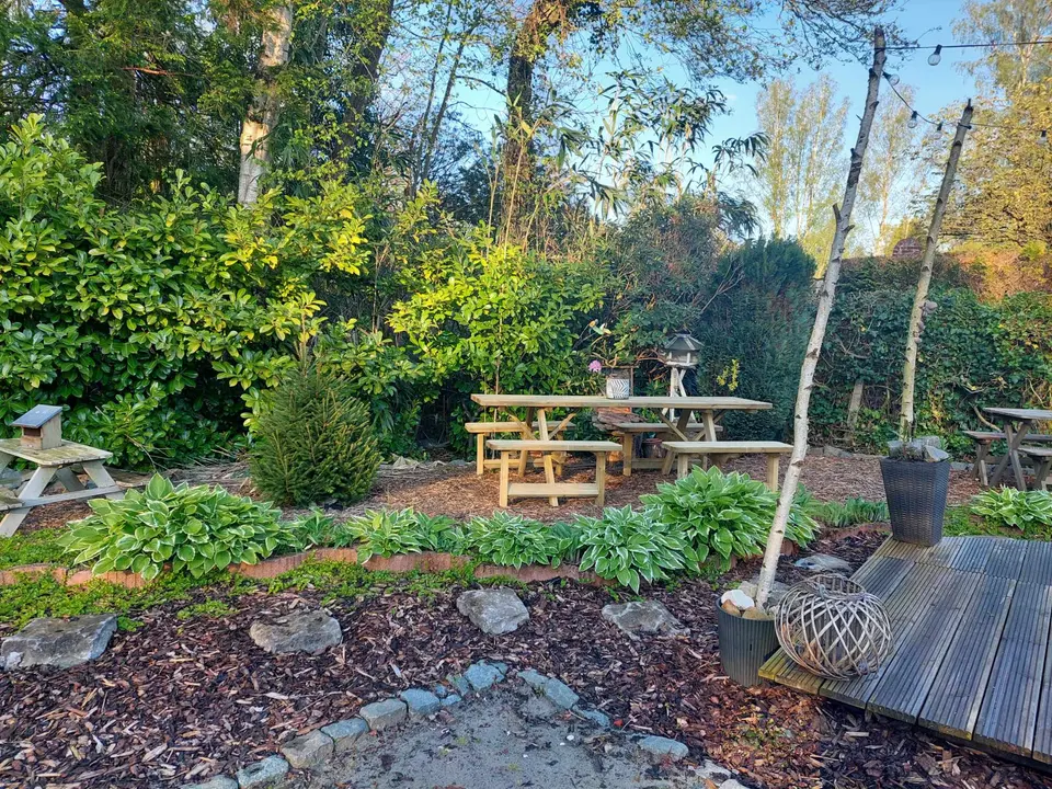 Family picknicktafel Comfort 240 cm met 4 rugleuningen – foto 6
