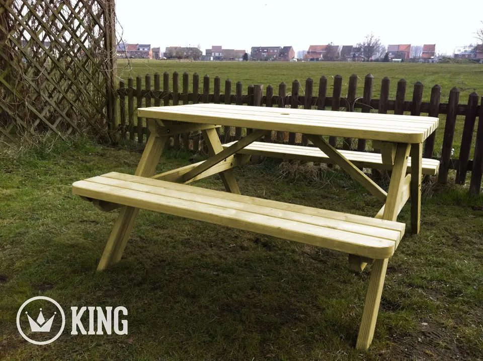 Picknicktafel KING® 140 cm