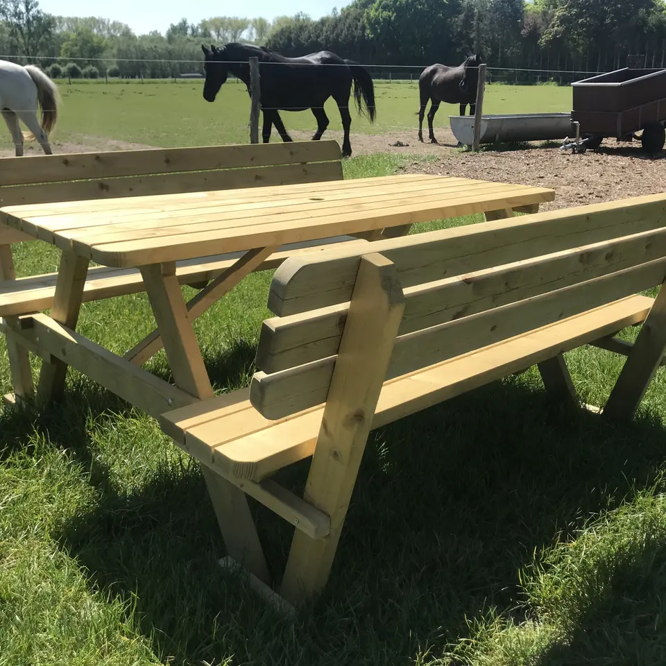 Picknicktafel KING® 240 cm met rugleuningen – foto 7